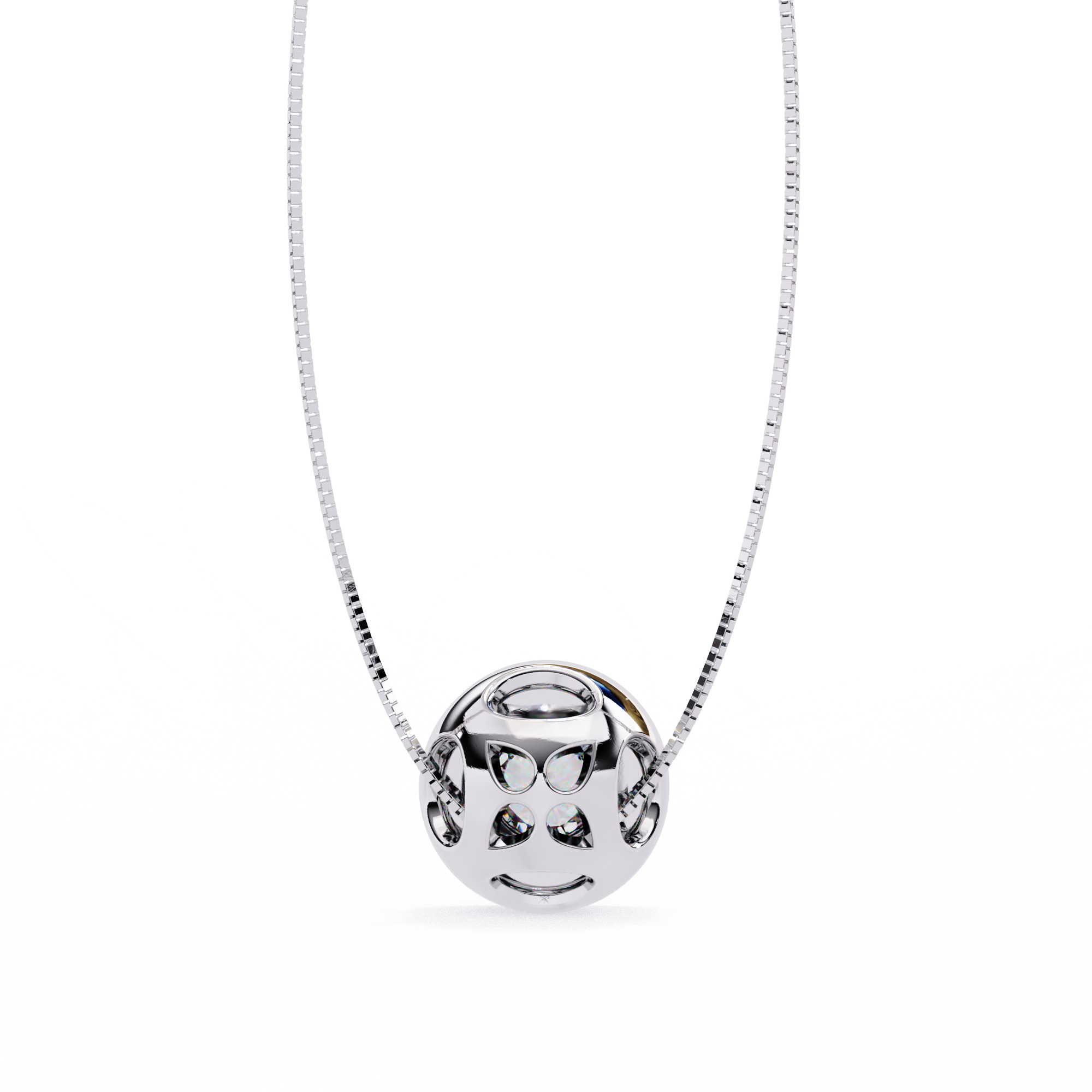 Solitairekart 0.26ct Bezel-Set Natural Diamond Solitaire Pendant-HI Color, VS-SI Clarity